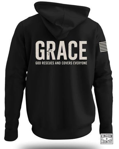 Grace God Rescues Everyone Hoodie