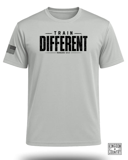 Train Different Romans 12:2 Performance Shirt