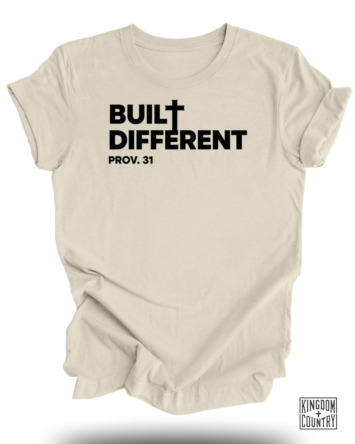 Built Different PROV 31 Women Christian T-Shirt
