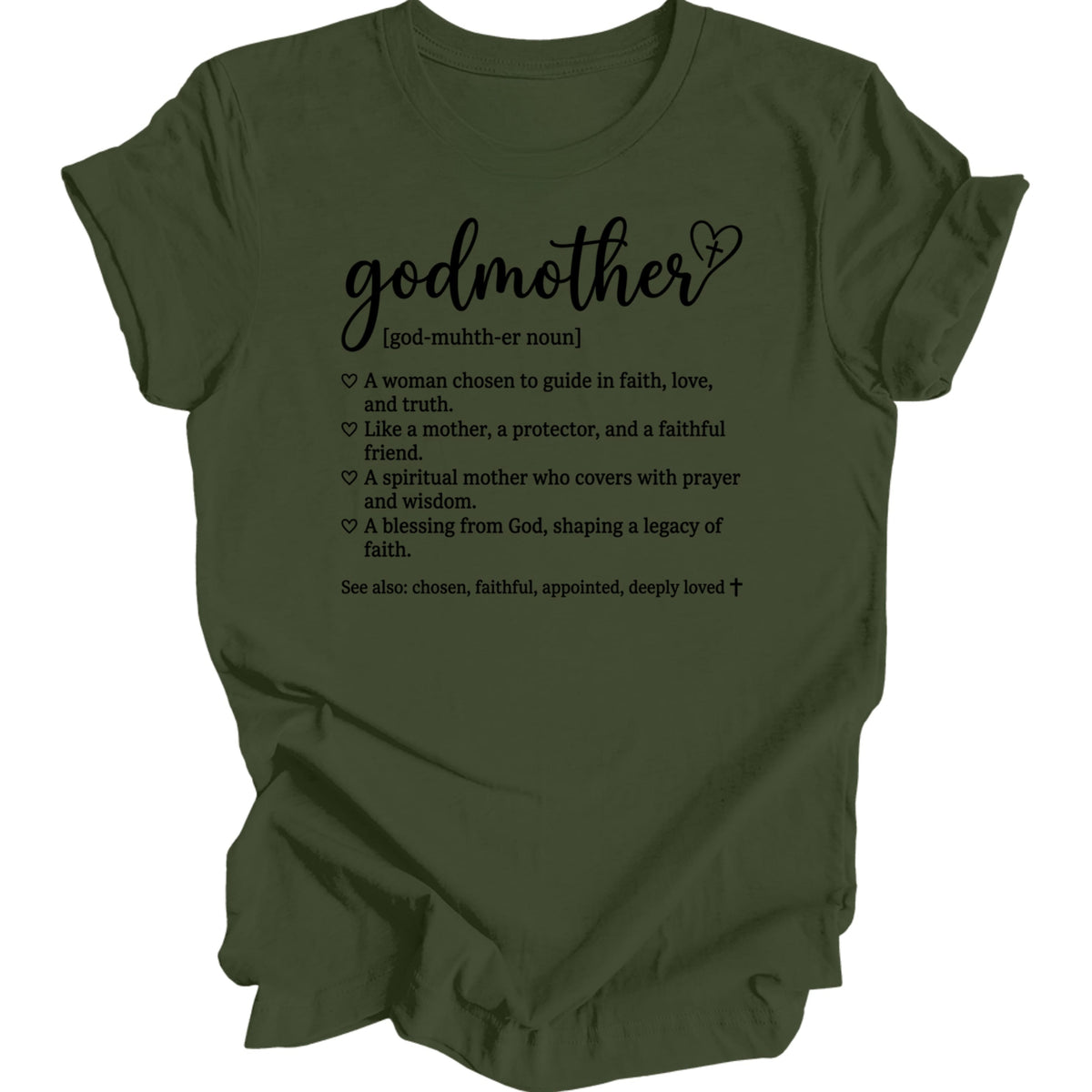 Christian Godmother Definition T-Shirt