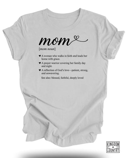 Christian Mom Definition T-Shirt