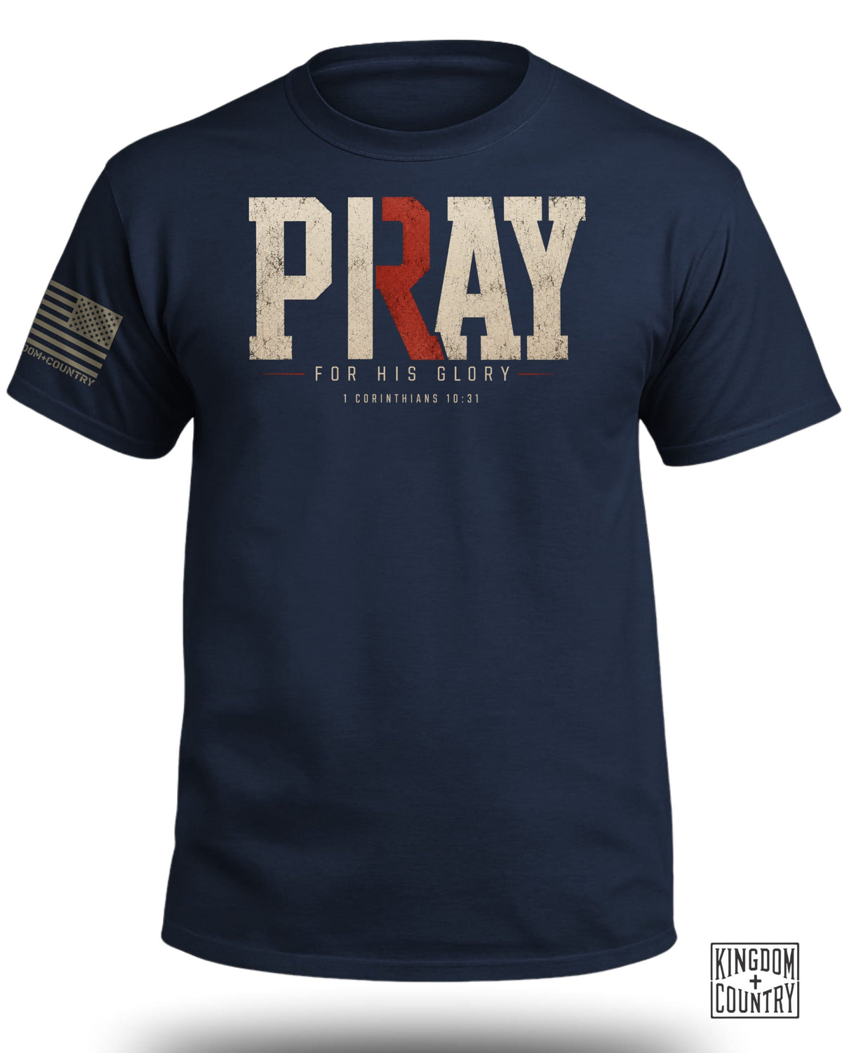 Play/Pray For His Glory T-Shirt