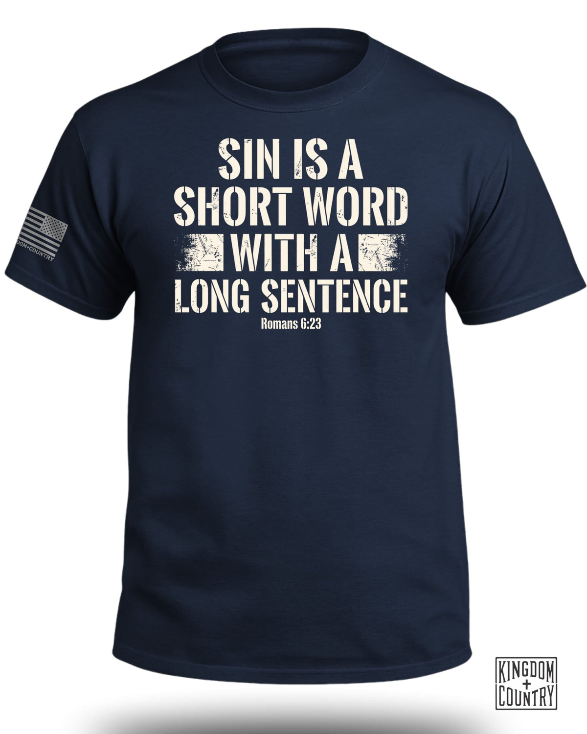 Sin is a Short Word T-Shirt