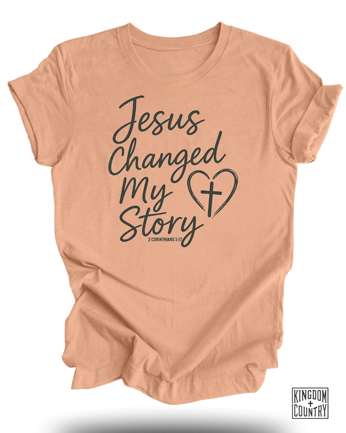 Jesus Changed My Story T-Shirt