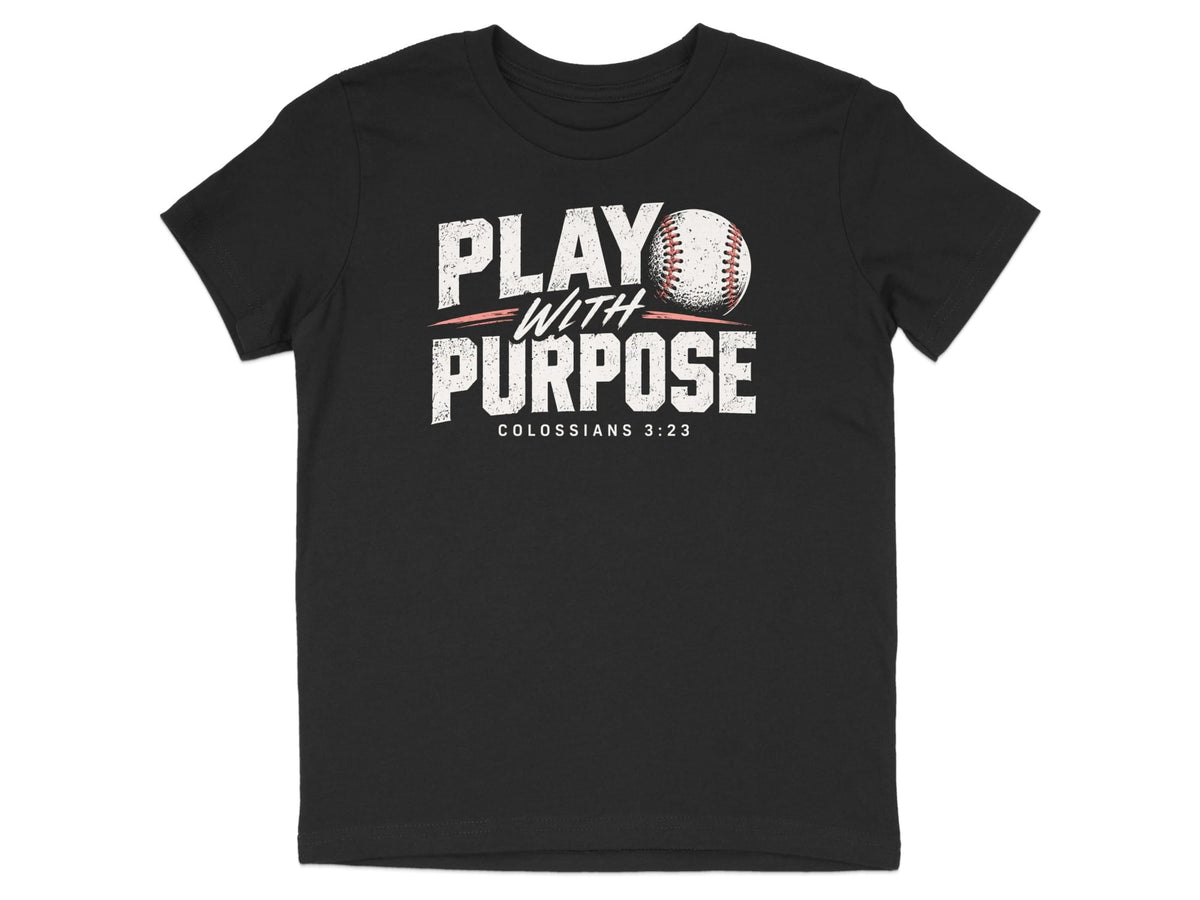 Play With Purpose Baseball Youth T-Shirt