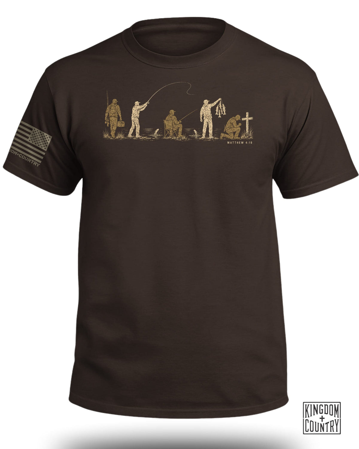Fisherman Faith Journey T-Shirt