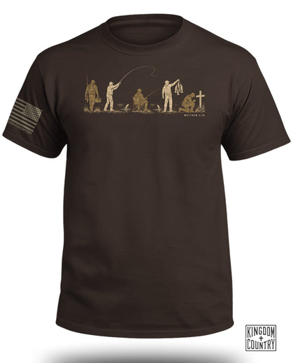 Fisherman Faith Journey T-Shirt