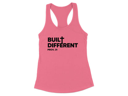 Built Different PROV 31 Racerback Tank