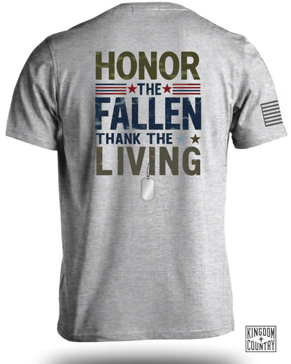 Honor The Fallen Thank The Living T-Shirt