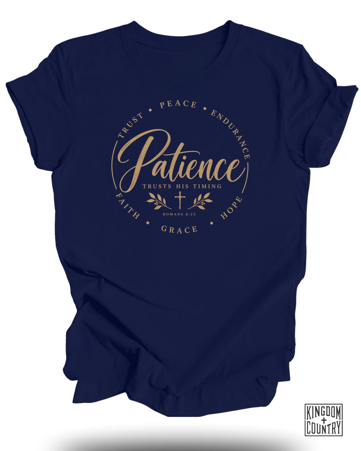 Patience Trusts His Timing T-Shirt