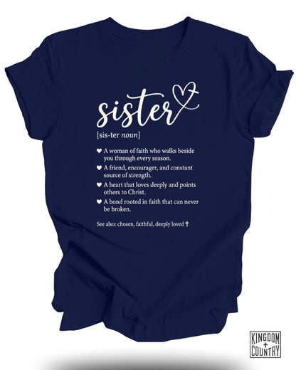 Christian Sister Definition T-Shirt