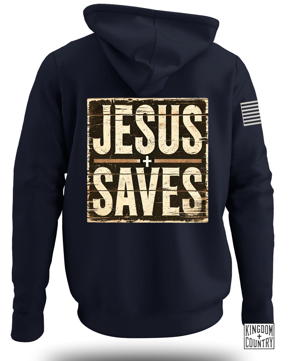 Jesus Saves Graphic Hoodie