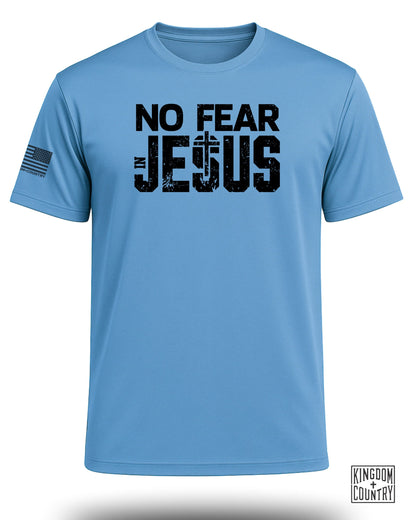 No Fear In Jesus Bold Performance Shirt
