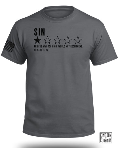 Sin One Star Review T-Shirt