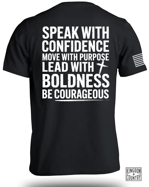 Confidence-Purpose-Boldness-Courage T-Shirt