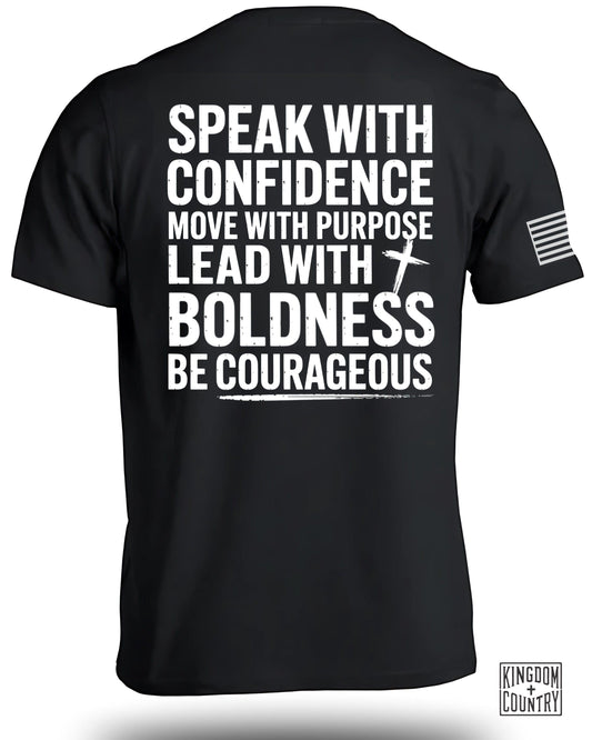 Confidence-Purpose-Boldness-Courage T-Shirt