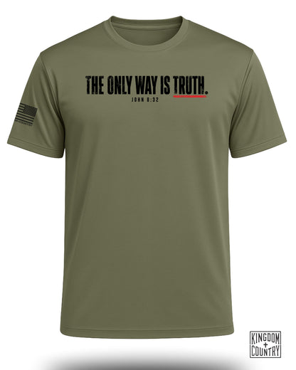 The Only Way Is Through Performance Shirt