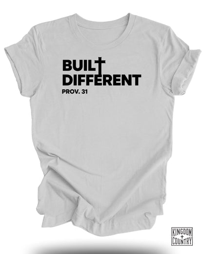 Built Different PROV 31 Women Christian T-Shirt