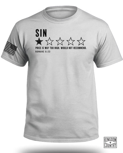 Sin One Star Review T-Shirt