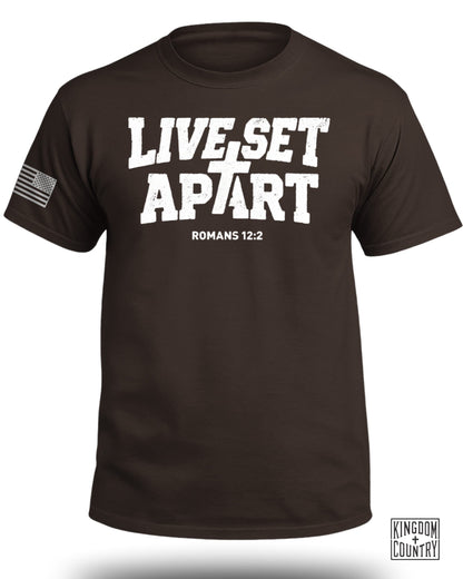 Live Set Apart Romans 12:2 T-Shirt