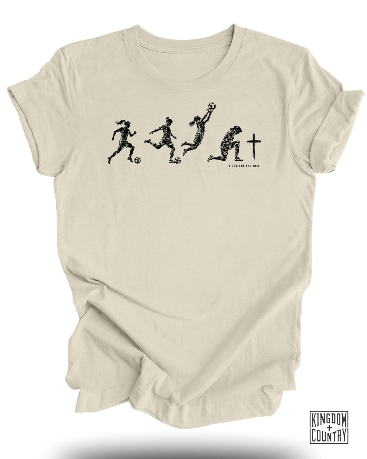 Soccer (Women) Faith Journey T-Shirt