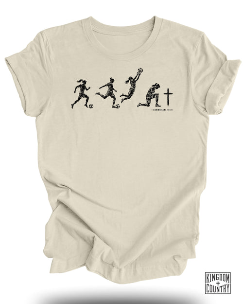 Soccer (Women) Faith Journey T-Shirt