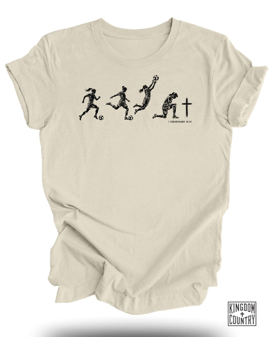 Soccer (Women) Faith Journey T-Shirt