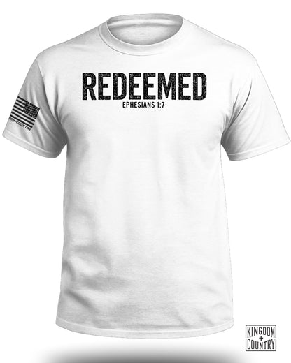Redeemed Ephesians 1:7 T-Shirt
