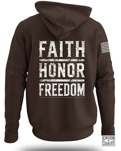Faith Honor Freedom Hoodie