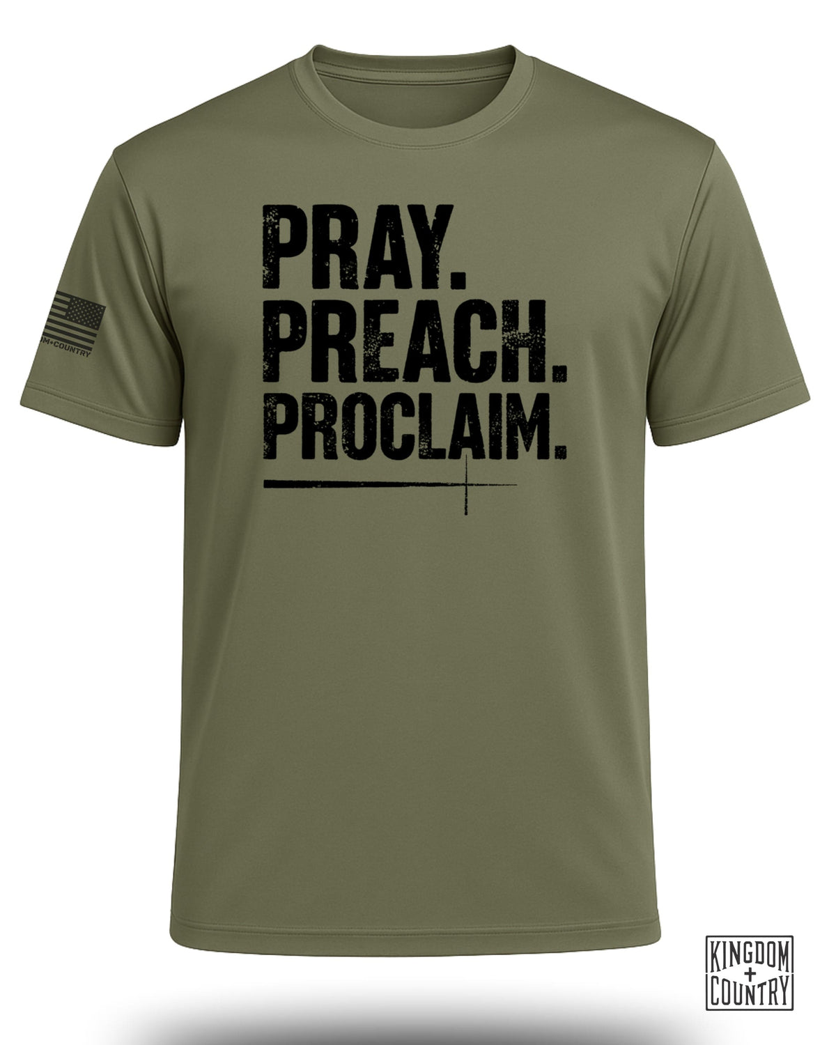 Pray Preach Proclaim Performance Shirt