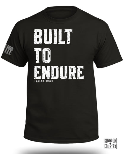 Built to Endure Isaiah 40:31 T-Shirt