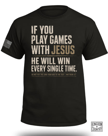 Games With Jesus T-Shirt