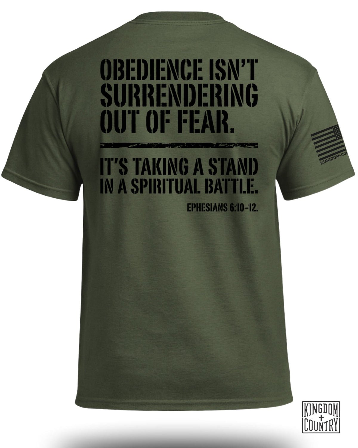 Obedience Is Taking A Stand T-Shirt