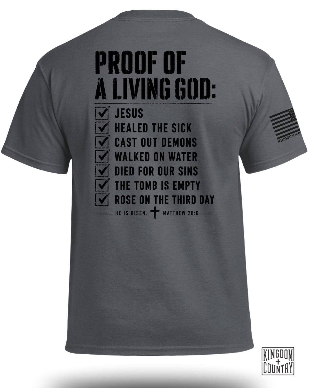 Proof Of Jesus Checklist T-Shirt