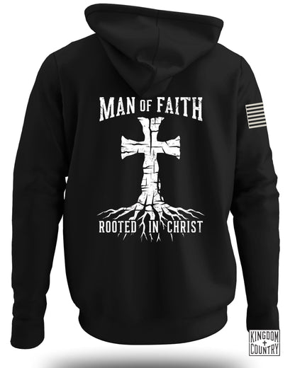 Man of Faith Rooted In Christ Hoodie