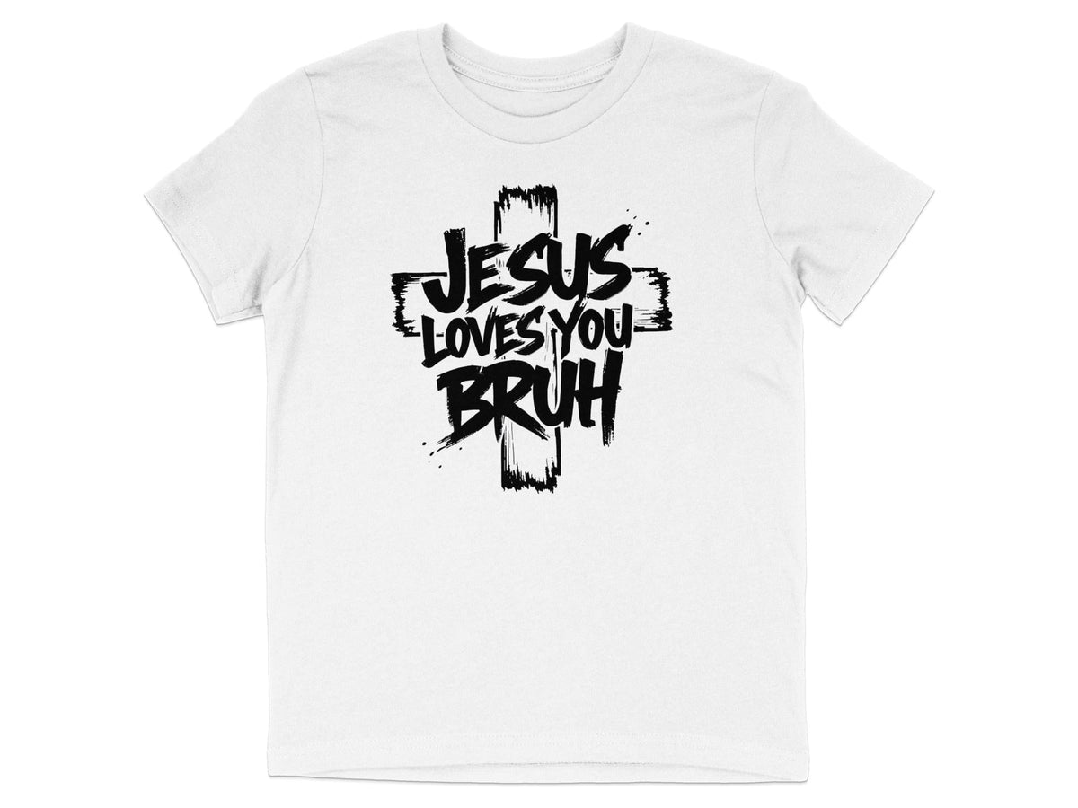 Jesus Loves You Bruh Youth T-Shirt
