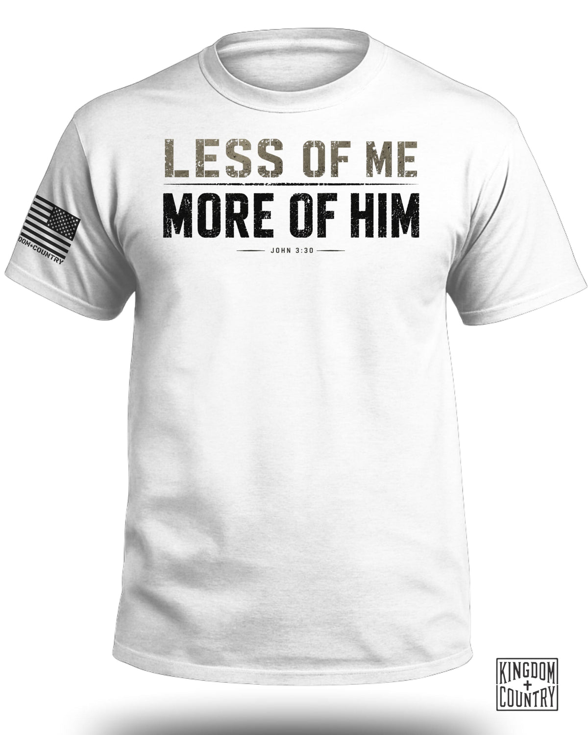 Less of Me More of Him John 3:30 T-Shirt