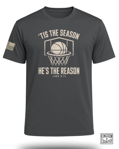 Tis The Season Basketball Performance Shirt