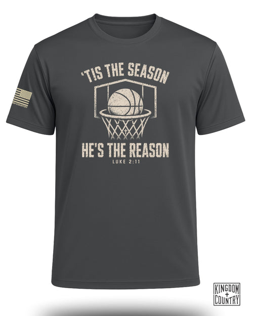 Tis The Season Basketball Performance Shirt