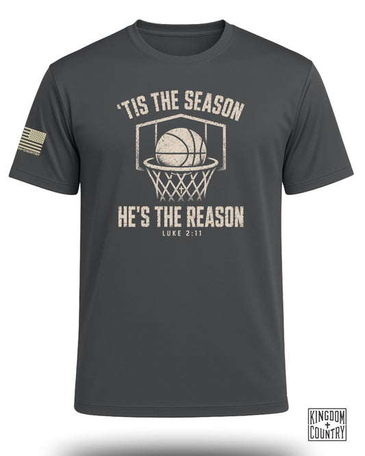 Tis The Season Basketball Performance Shirt