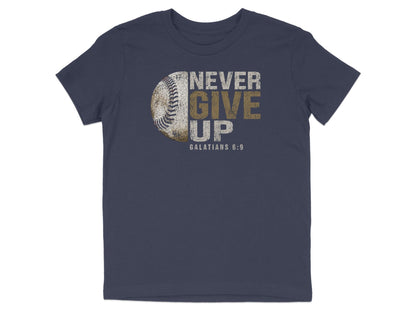 Never Give Up Youth T-Shirt