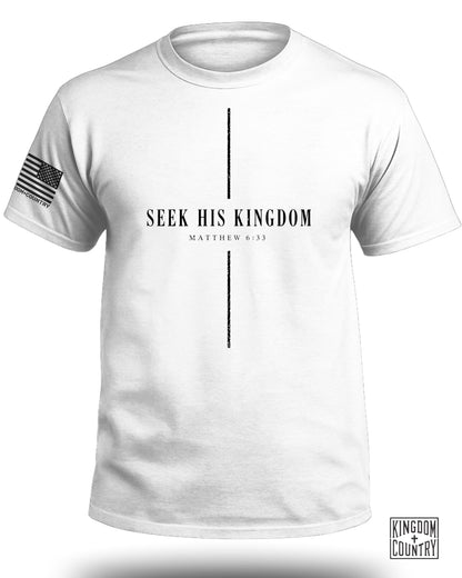 Seek His Kingdom Cross T-Shirt