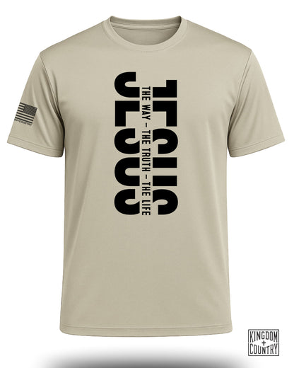 Jesus The Way The Truth The Life Performance Shirt