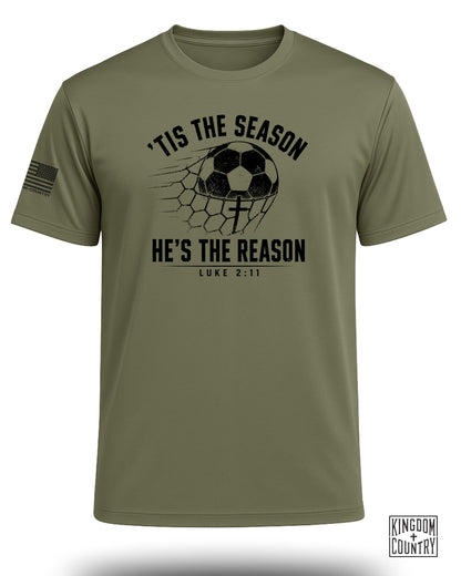 Tis The Season Soccer Performance Shirt