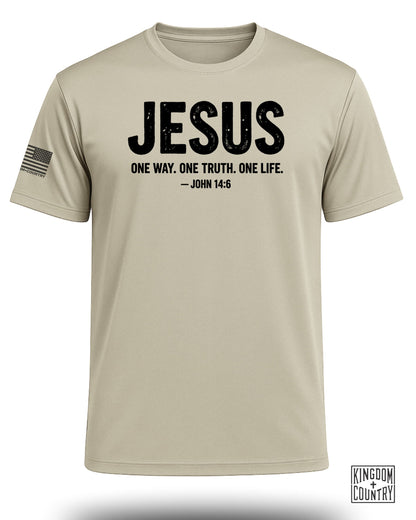 Jesus John 14:6 Performance Shirt