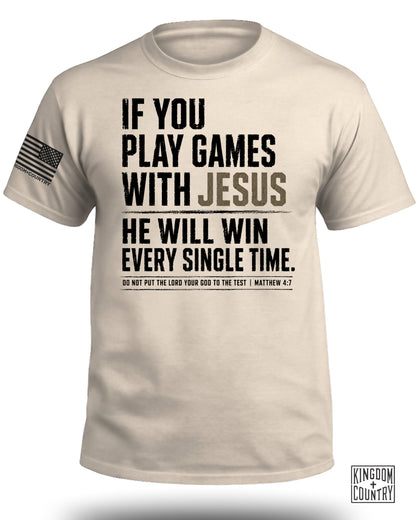 Games With Jesus T-Shirt