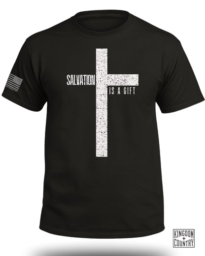 Salvation is a Gift Cross T-Shirt