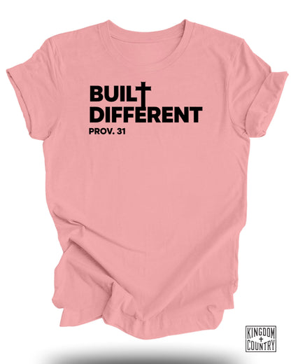Built Different PROV 31 Women Christian T-Shirt