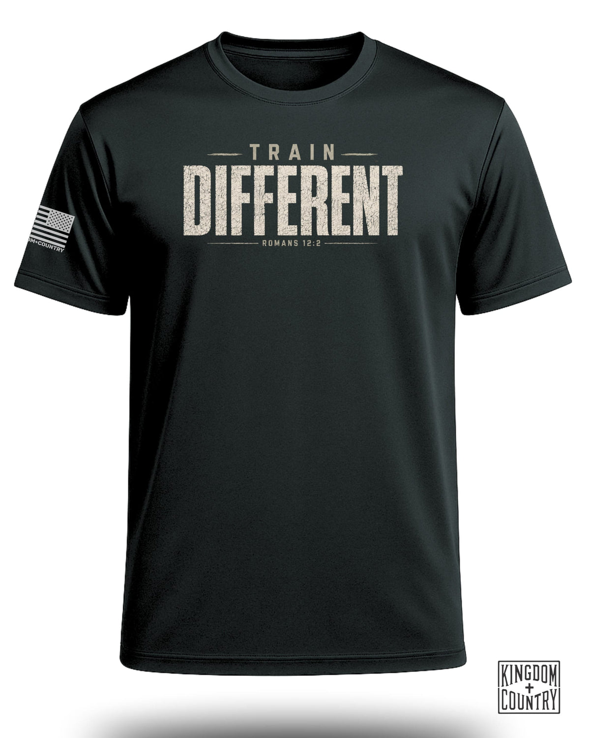 Train Different Romans 12:2 Performance Shirt