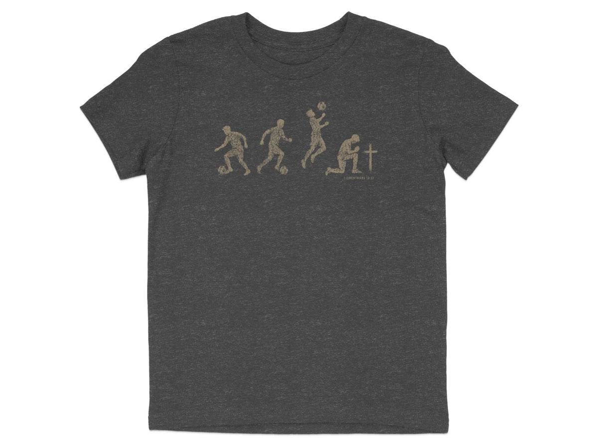 Soccer Faith Journey Youth T-Shirt